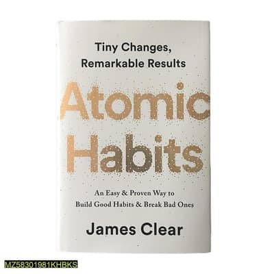 atomic habits book by james clear flexible paper
