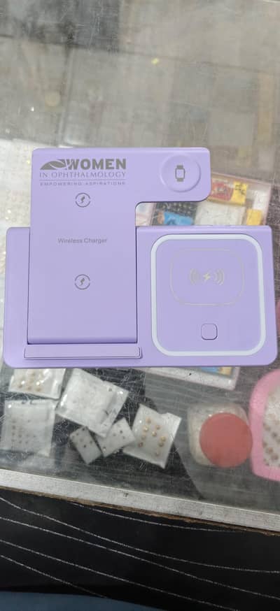 3in1 warless charger stand