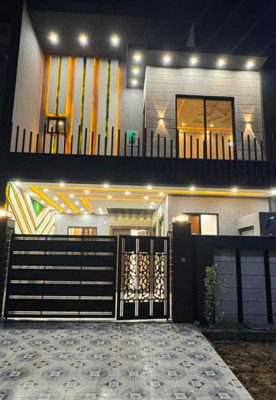 Vip Brand New 5 Marla House For Sale Ideal Location Canal Road Eden ...
