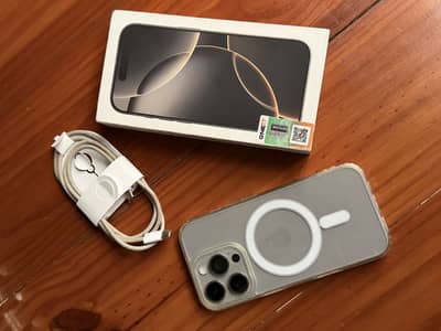 iPhone 16 pro pta approved 256gb