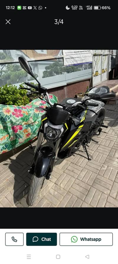 HI SPEED BATTLOO 200 CC NEW BIKE JENUINE 90 KM MILEAGE