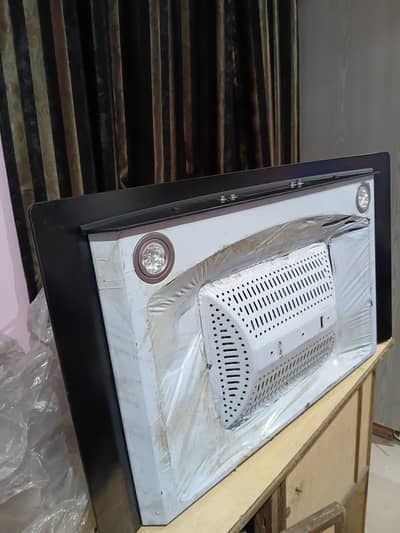 Home Care Appliance – Premium Black Modern Kitchen Hood