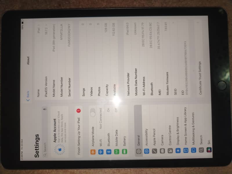 Ipad #iphone #8th generation #128gb 0
