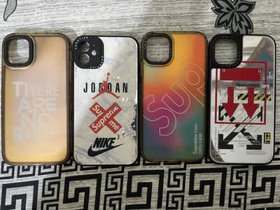 iPhone 11/11 pro 4 premium cases little bit used