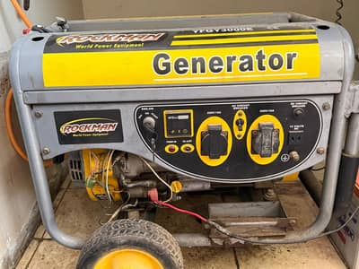 Rockman Generator working good condition Gas & Petrol