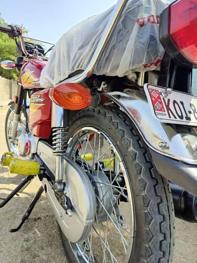 Honda CG 125 2021 Model Sindh Karachi Number - Genuine Condition