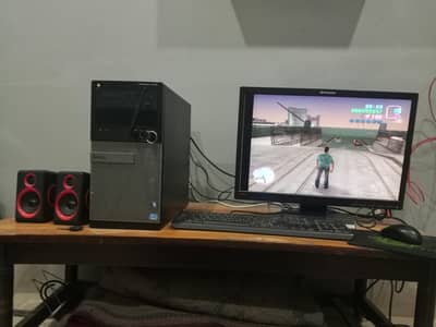 lED 23 inch I5 3rd generation 4+4Gb Ram 128 gb SSD 80 gd storage brand