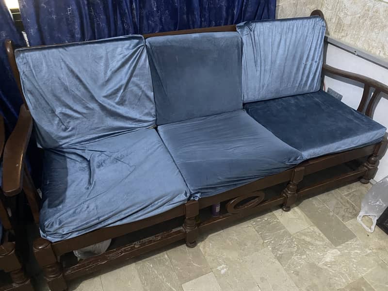 wooden soffaas, lakri k sofey, sofey, sofaa 3