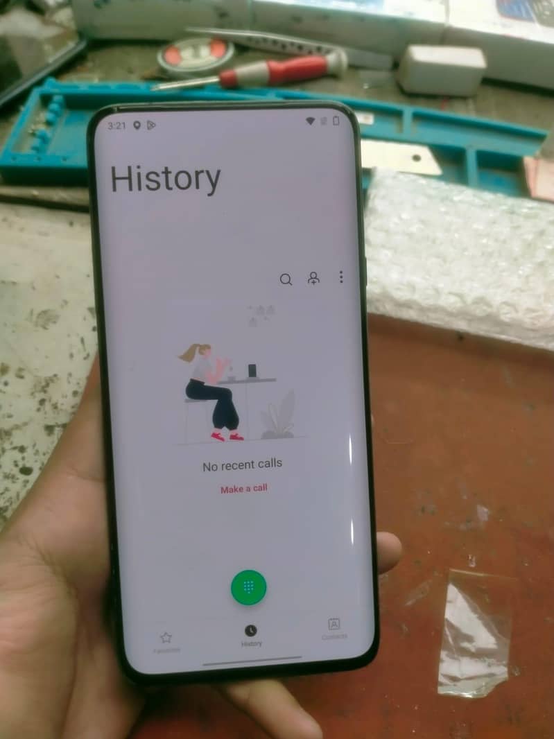 1 plus 7 pro panel only 0