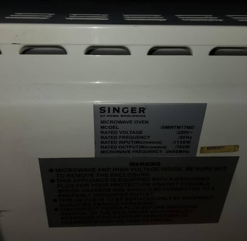 Microwave oven 2