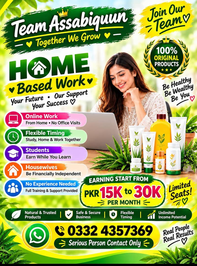 Home based work 0