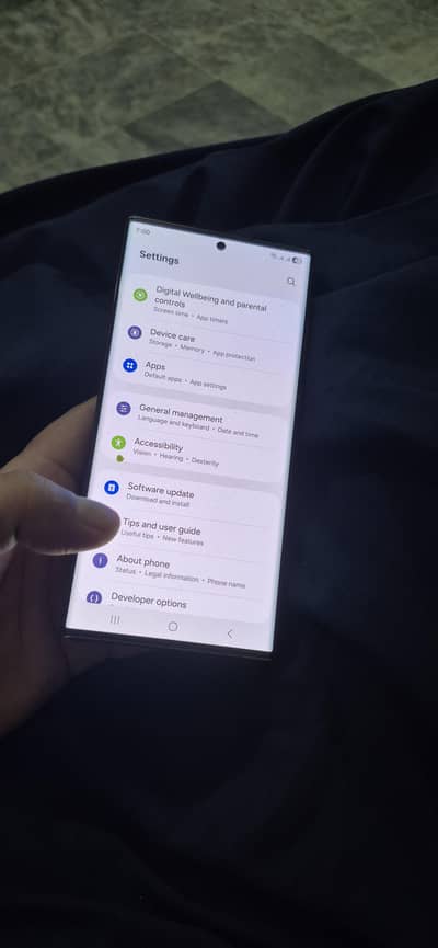 Samsung Mobile S22 Ultra with box pta aprved