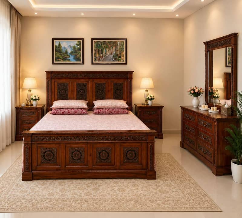 king size bed set 0