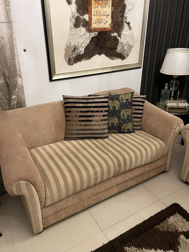 Cream Sofa Set 2
