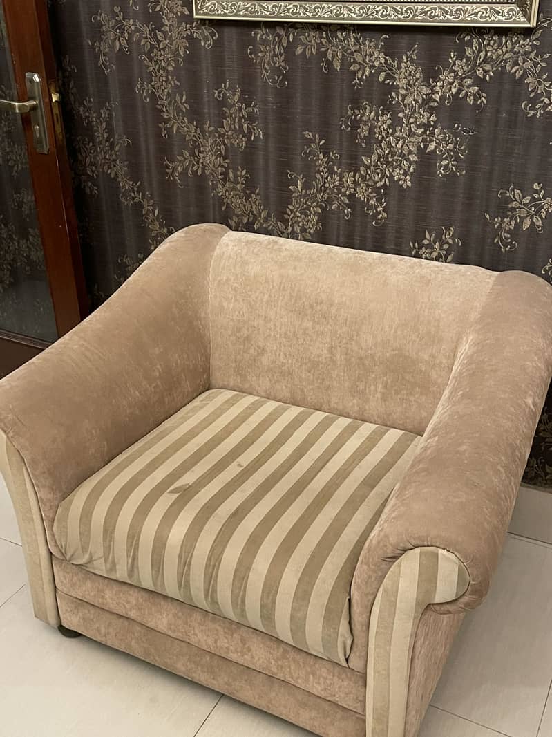 Cream Sofa Set 3