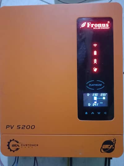 fronus pv 5200 all ok