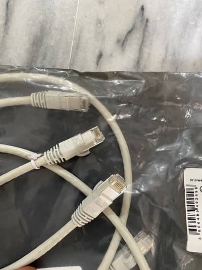 Cat6 Cable 1 Meter Original Schneider Electric UTP Patch Cord Grey 1m