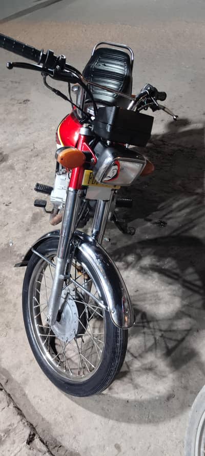 Honda cg125 self start