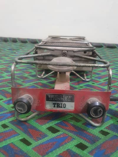 Tilley trio gas stove and heater
