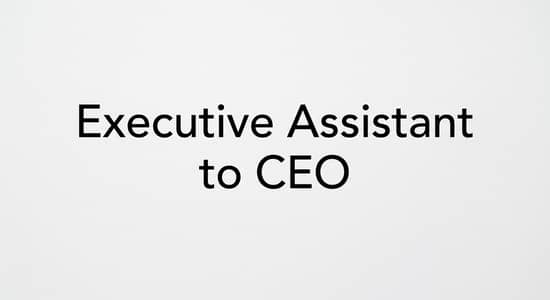 Executive Assistant I Male I Islambad I hospitality