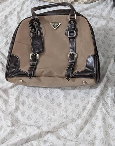 Prada style Nylon handbag