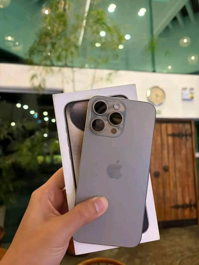 Apple iPhone 15 Pro Max PTA Approved What's Number/ 03263216528