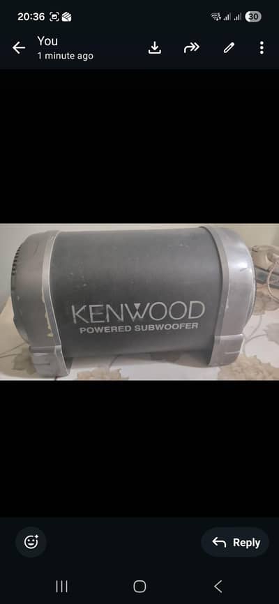 Kenwood Woofer Amplifier
