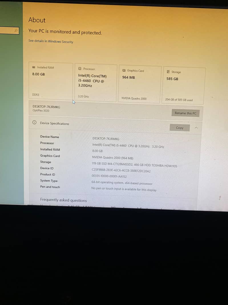 dell core i5 4th 1