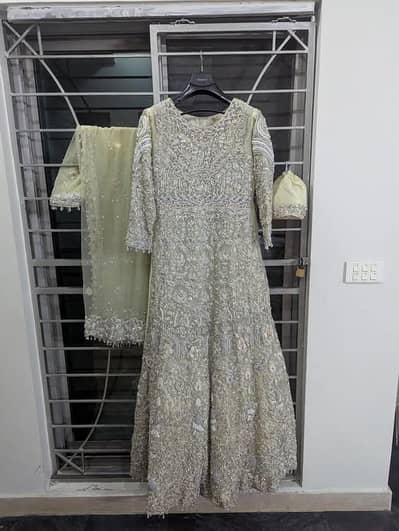 3pc bridal walima maxi