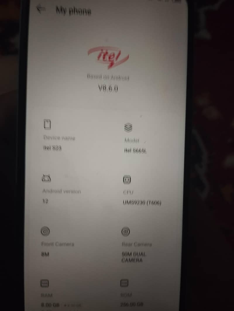 Itel S23 4