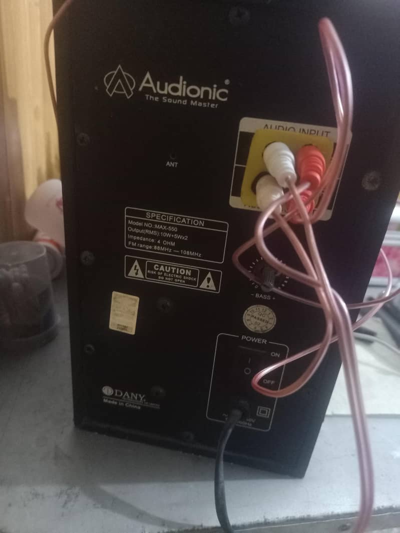 Audionic Speakers 3