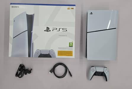 PS5 Slim Disc Edition 1 TB – UK Model