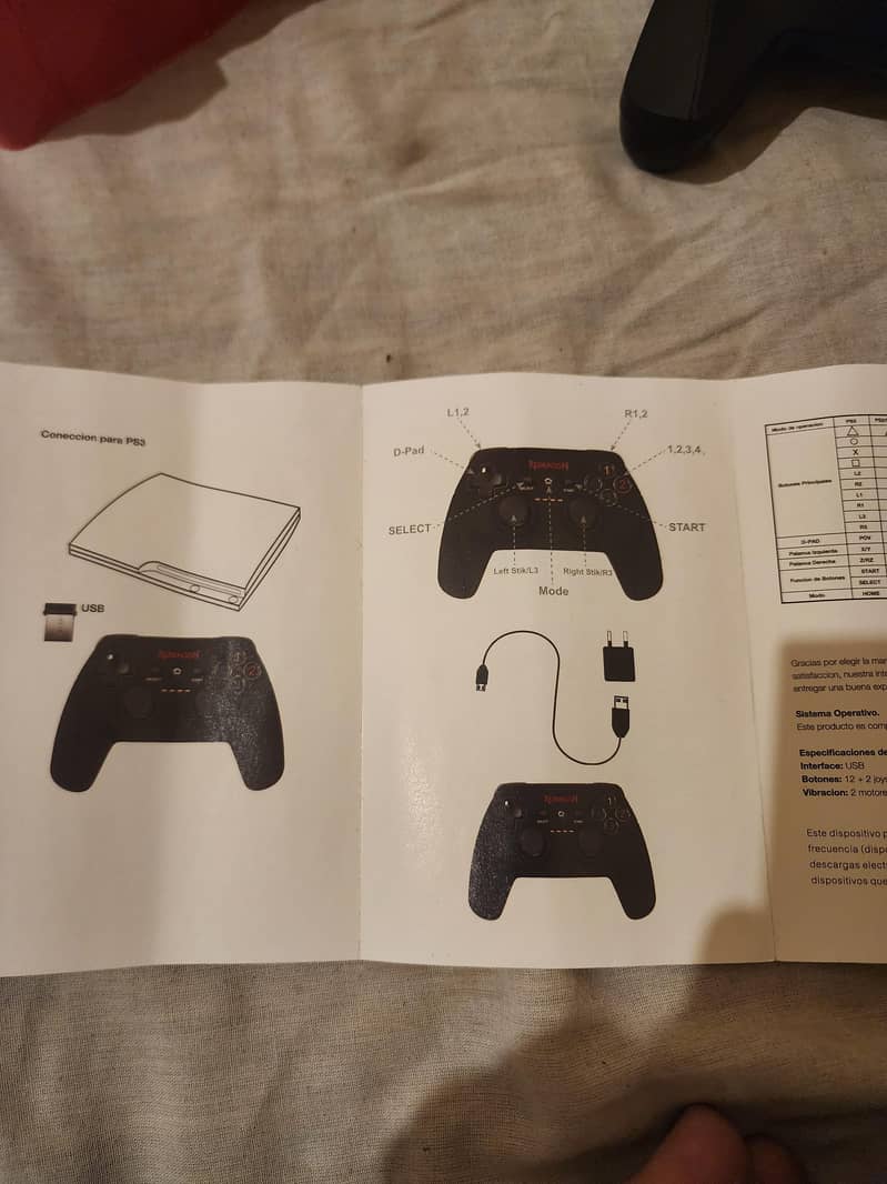 Redragon Harrow Wireless Controller 4