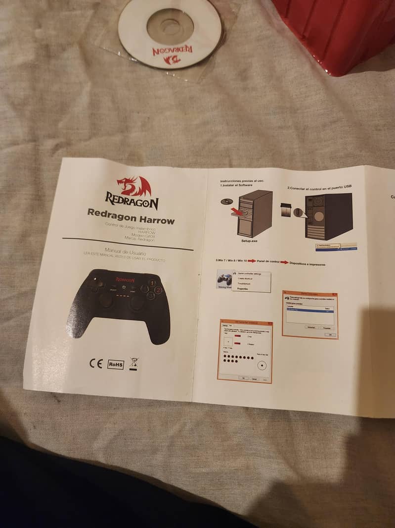 Redragon Harrow Wireless Controller 5