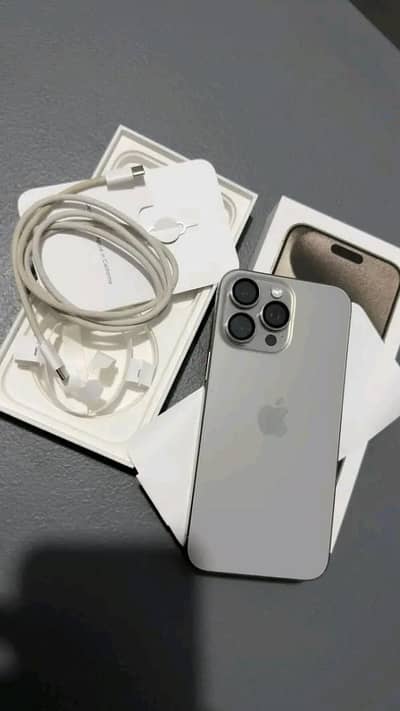 Apple iPhone 15 Pro Max/What's Nu 03263216528/Urgent For Sale/ ( PTA )