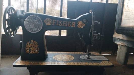 Fisher sewing machine