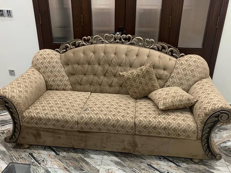 6 Seater Sofa & Table 3