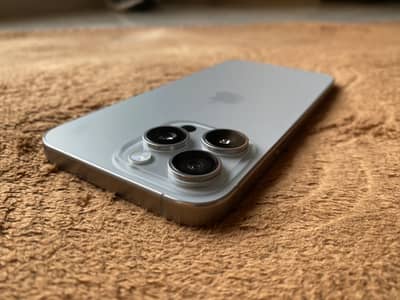 Apple iPhone 15 Pro MAX 256gb Natural Titanium DUAL SIM PTA APPROVED