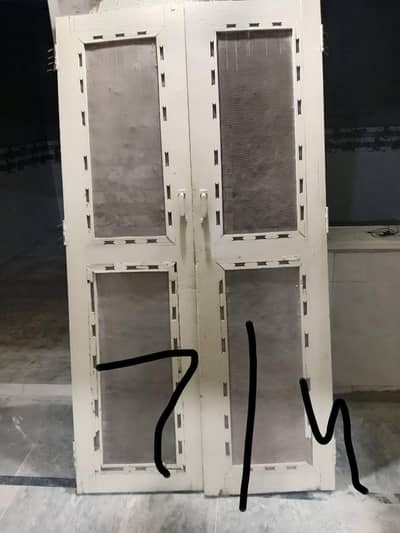 2 DrwAza almari frame and other