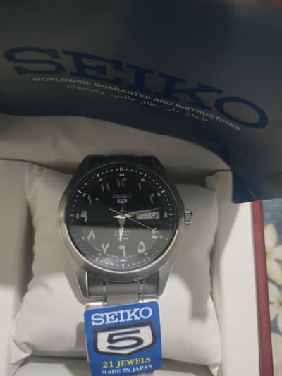 Seiko 5 Automatic big dial made in japan