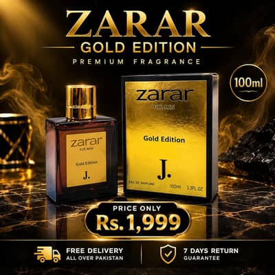 ZARAR GOLD EDITION FOR MEN – PREMIUM FRAGRANCE