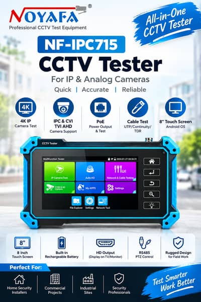 NOYAFA NF-IPC715 CCTV Camera Tester In Pakistan
