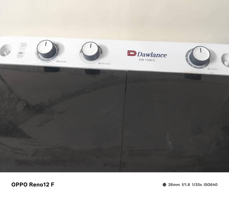 Dawlance washing machine 1