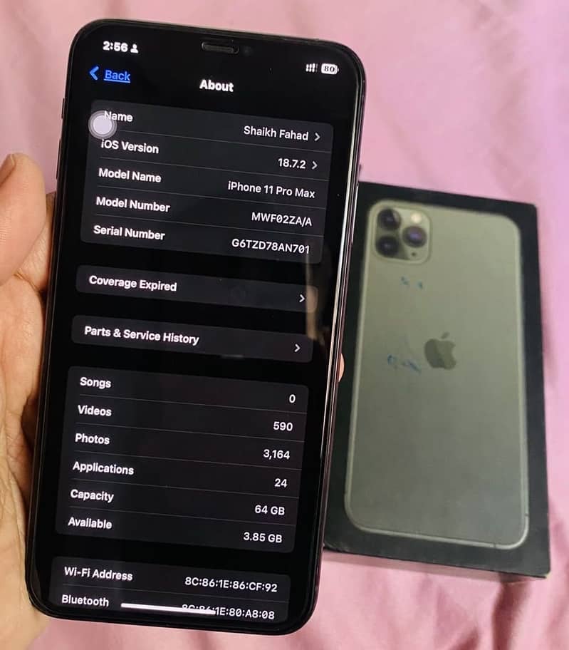 IPhone 11 Pro Max Approved Complete Box 1