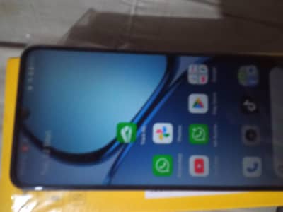 Realme C63 ram6+6=128 box charger neat best betry dhok kala khn rwp
