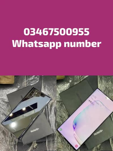 Samsung Mobile Note 10 Plus Pta approved 12/256gb
