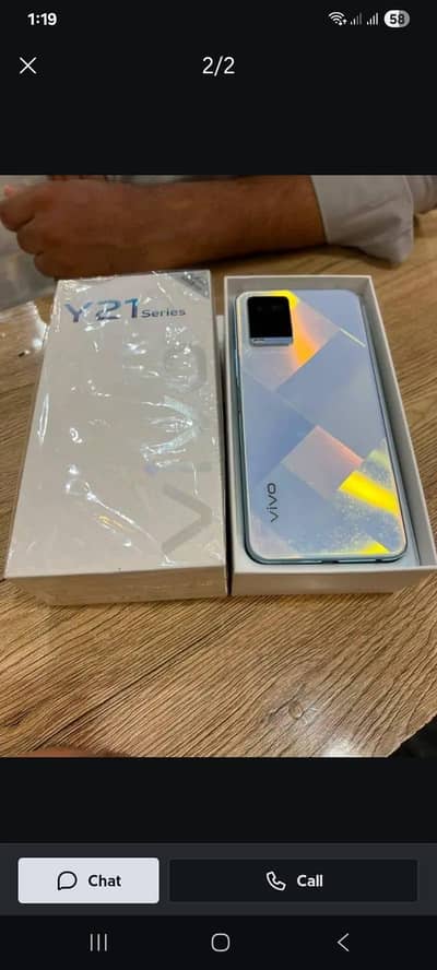 Vivo y21 4/64GB for sale