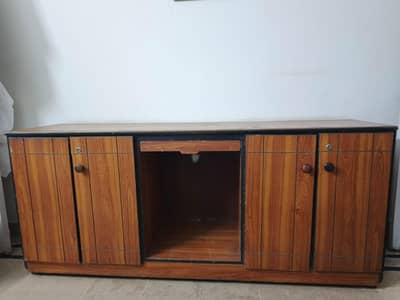 Pure wooden Computer table and storage cabinet