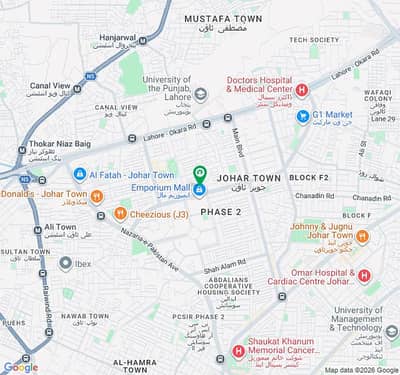 554 Square Feet Apartment On Easy Installment Brand New Luxury Facing Canal Near Doctor Hospital For Sale In Johar Town Phase 2