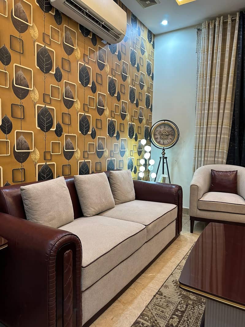 Luxury Sofa's set with 3 tables set 0